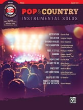 Pop & Country Instrumental Solos Flute BK/CD-ROM cover